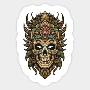 Traditional Mask Sticker